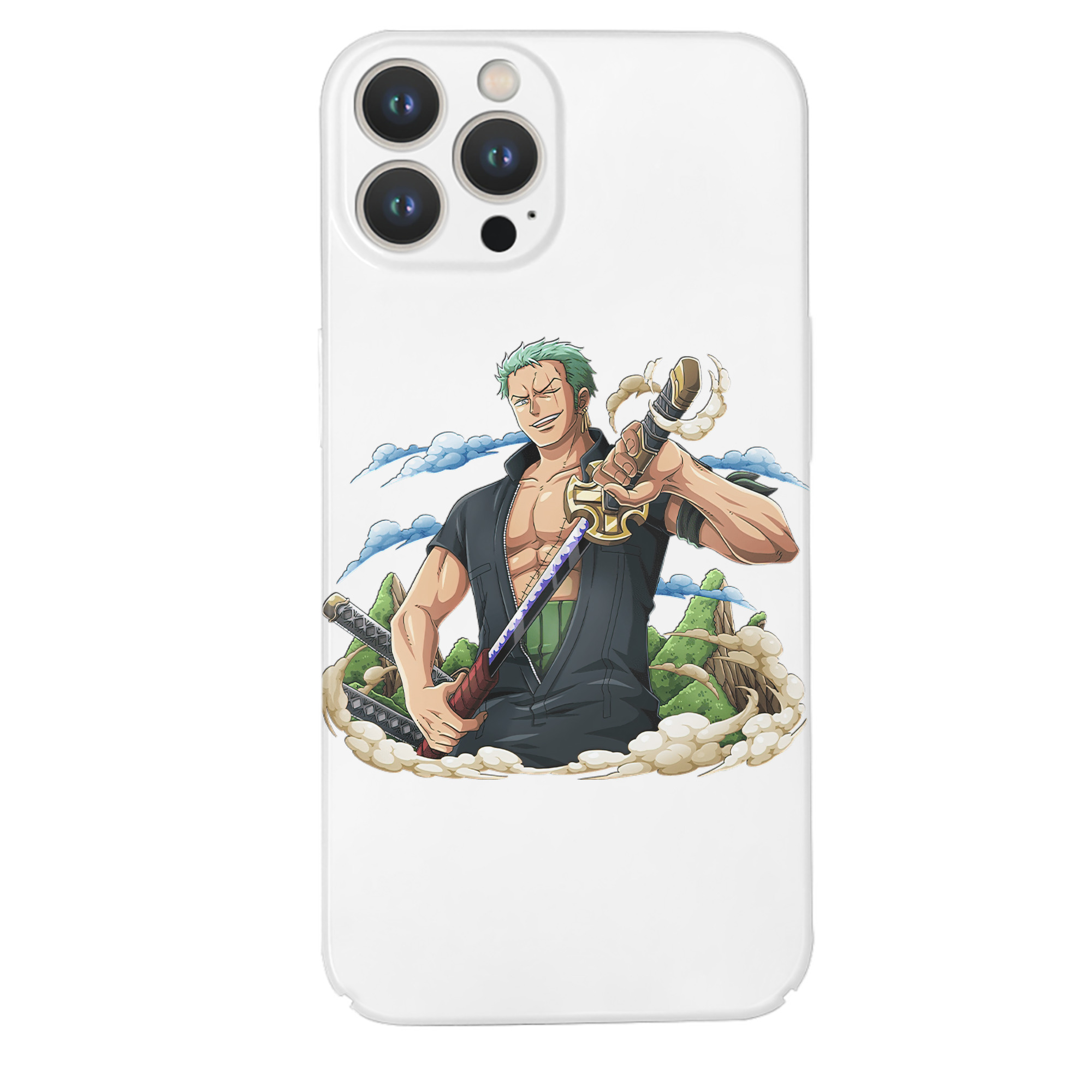 （画像用） ワンピース ロロノア・ゾロ ONE PIECE Roronoa Zoro 【iPhone 14シリーズ対応】ハードケース